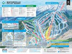 Plan des pistes Waterville Valley