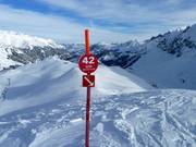 Signalisation des pistes avec numéro d'urgence