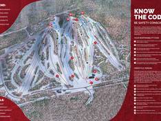 Plan des pistes Big Powderhorn Mountain