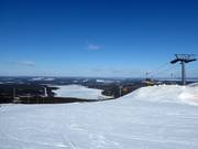 Piste facile Nord dans le domaine skiable de Pyhä