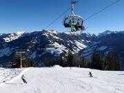 Pistes au télésiège 6 places Harbach