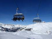 Gurschen-Flyer (Gurschengrat) - 6 places | Télésiège rapide (débrayable) avec capots de protection