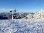 Départ des pistes de 1,3 km au télésiège Große Almberg