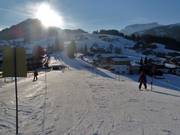 Piste facile au Skikuli Parsenn