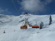 Starjet 3 - 8 places | Télésiège rapide (débrayable) avec capots de protection et sièges chauffants