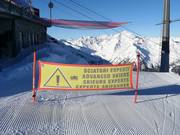 Remarque : piste difficile