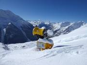 Enneigeurs performants sur le domaine skiable de la Lauchernalp