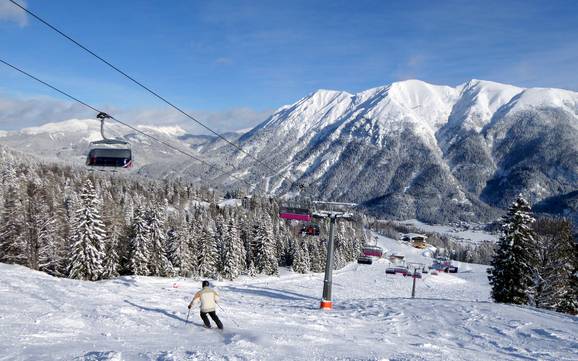 Le plus grand domaine skiable dans le massif du Karwendel – domaine skiable Christlum – Achenkirch