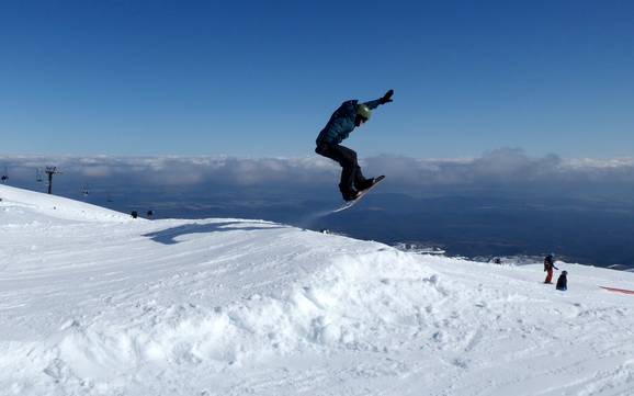 Snowparks Parc national de Tongariro – Snowpark Tūroa – Mt. Ruapehu