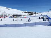Zone d'entraînement avec tapis roulant au Dollar Mountain