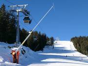 Enneigement dans le domaine skiable Rangger Köpfl à Oberperfuss