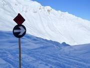 Départ de l’itinéraire de ski Rinderhütte