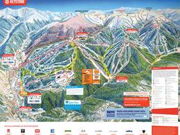 Plan des pistes Keystone
