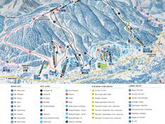 Plan des pistes Tarvisio – Monte Lussari
