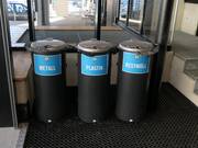 Tri des déchets dans la station de ski