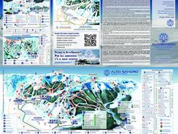Plan des pistes Alto Sangro – Roccaraso/Rivisondoli