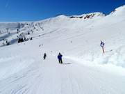 Larges pistes sous le Pengelstein dans le cirque de Kasereck