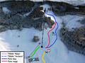 Plan des pistes Mont Gibloux