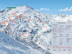 Plan des pistes Mt. Elbrus