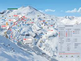 Plan des pistes Mt. Elbrus