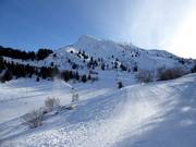 Vue depuis Vason en direction de Palon