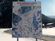 Plan des pistes de ski de fond