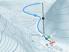 Plan des pistes Winterhöh – Wildalpen