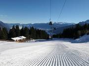 Très bonne préparation des pistes au Rangger Köpfl