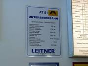 Panneau d'information du téléphérique de l'Untersberg