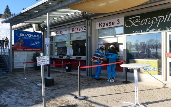 Allgäu oriental (Ostallgäu): Propreté des domaines skiables – Propreté Nesselwang – Alpspitze (Alpspitzbahn)