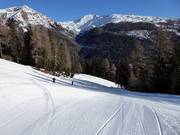 Piste intermédiaire Sinkmoos vers la station inférieure Breiteben