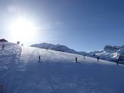 Ambiance matinale au Metschstand à Lenk