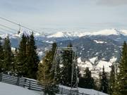 Le domaine skiable est uniquement desservi par des téléskis.