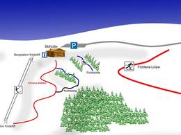 Domaine skiable Ködellift – Nordhalben