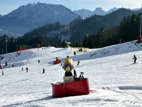 Fiabilité de l'enneigement Chiemsee Alpenland – Fiabilité de l'enneigement Oberaudorf – Hocheck