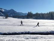 Pistes de ski de fond près d’Ofterschwang