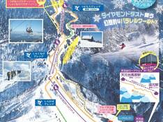 Plan des pistes Tengendai