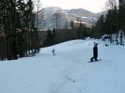Départ de la piste au téléski
