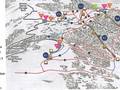 Plan des pistes Forca Canapine
