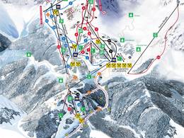 Plan des pistes Bansko