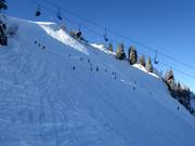 Piste difficile Garlandabfahrt