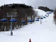 Snowdon Six Express - 6 places | Télésiège rapide (débrayable) avec capots de protection