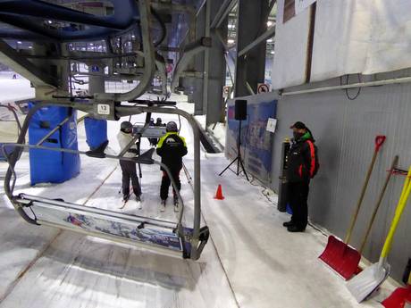 Allemagne de l'Ouest: amabilité du personnel dans les domaines skiables – Amabilité Alpenpark Neuss