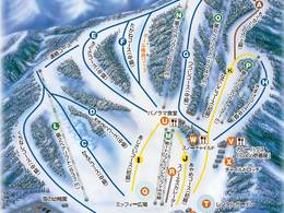 Plan des pistes Katashina Kogen Resort