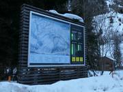 Panneau d'information au péage