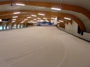 Vue sur la piste pour débutants