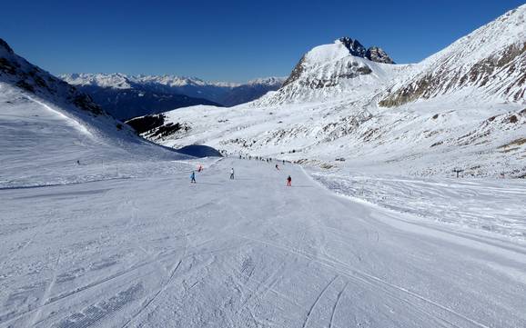 Meilleur domaine skiable dans les Alpes du Val Sarentino (Sarntaler Alpen) – Évaluation Meran 2000 (Merano 2000)