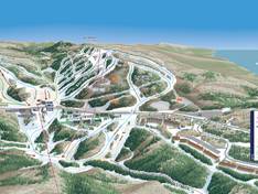 Plan des pistes Lutsen Mountains