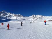 Piste facile vers le lac du glacier