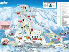 Plan des pistes Naeba (Mt. Naeba)